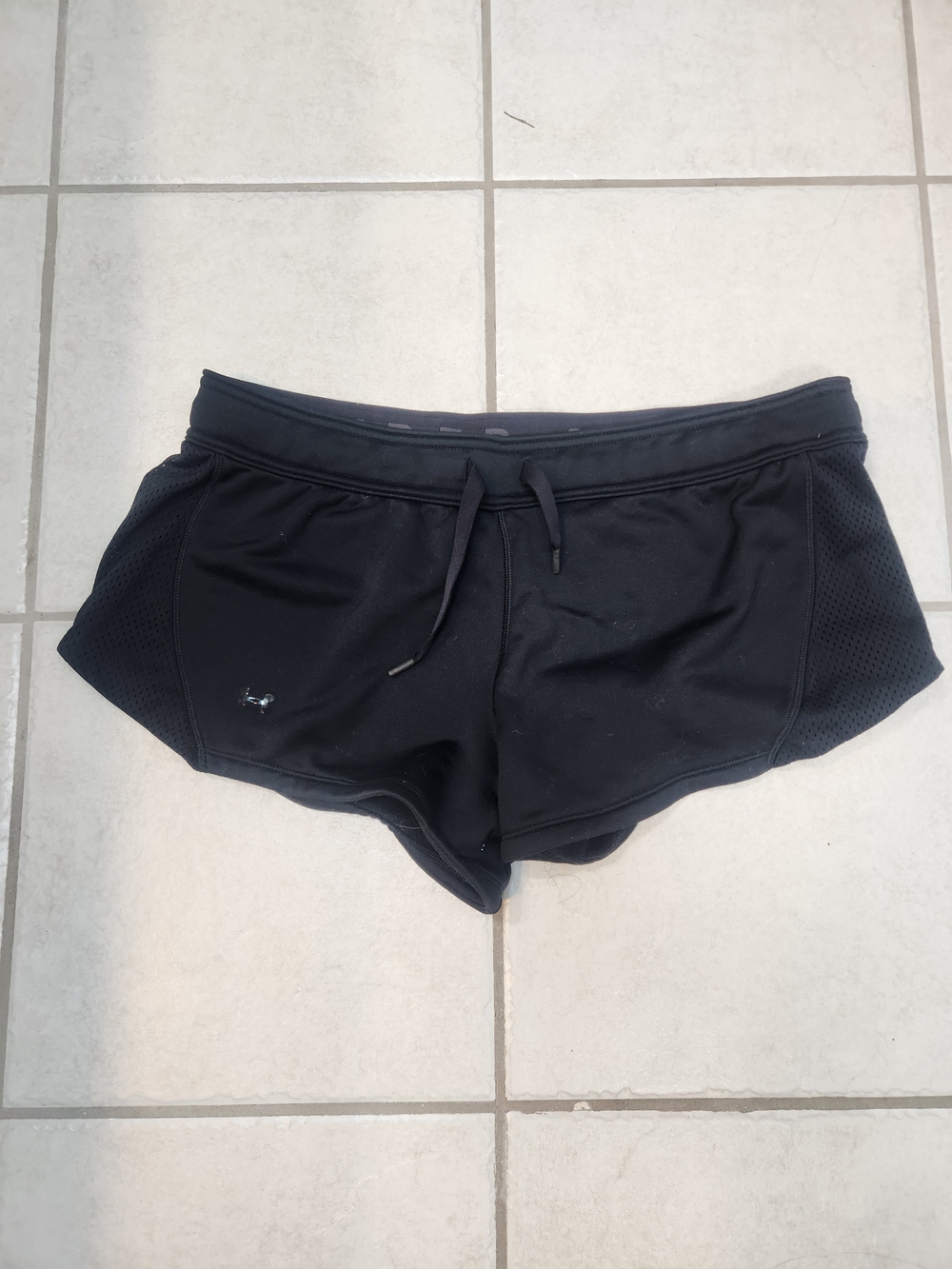 Under Armour Black Women's Athletic Drawstring Shorts